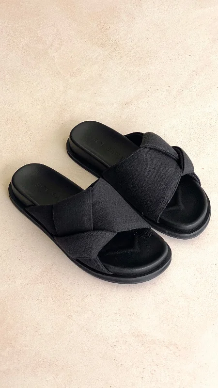 Sol Sana Mellow Footbed - Black